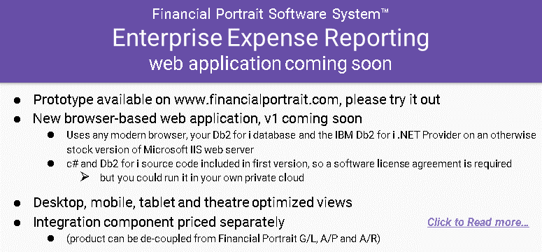 announcing availability of Enterprise Expense Reporting prototype