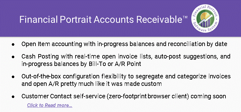 Financial Portrait Accounts Receivable Tidbits