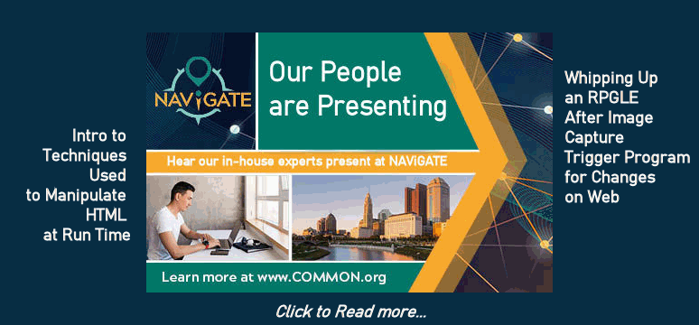 Our People are Presenting at NAViGATE 2021