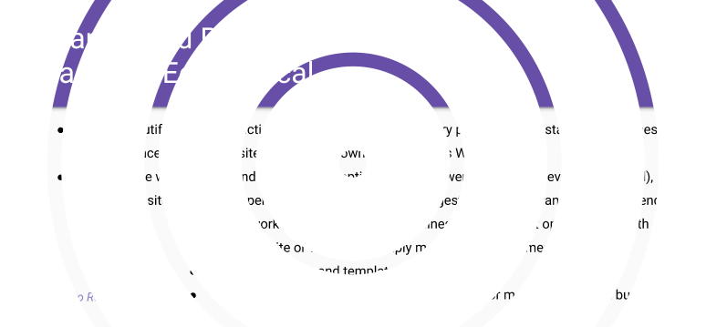 Startup and Replacement Websites, Fast and Economical